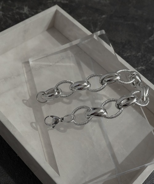 SBG（エスビー）の「インフルエンサー みずきち × SBG チャンキーチェーンブレスレット（ブレスレット・メンズ・シルバー・FREE）」の8枚目の写真