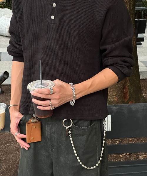 SBG（エスビー）の「インフルエンサー みずきち × SBG チャンキーチェーンブレスレット（ブレスレット・メンズ・シルバー・FREE）」の19枚目の写真