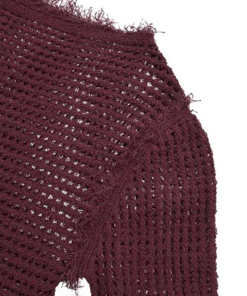 CURRENTAGE(カレンテージ)の「Mesh knit(ニット/セーター・レディース・レッド/ホワイト/ブラウン/ブラック・FREE)」の13枚目の写真