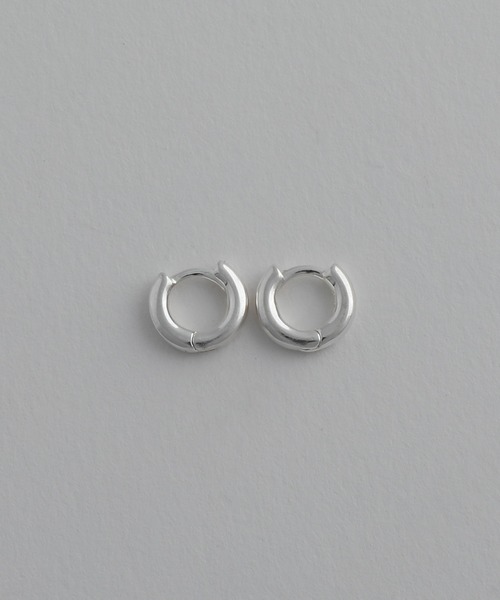 silver925】CircleHoopPierce8mm/サークルミニフープピアス8mm（ピアス