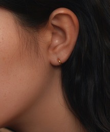 whoseA（フーシー）の「【silver925】CircleHoopPierce8mm/サークルミニフープピアス8mm（ピアス（両耳用））」