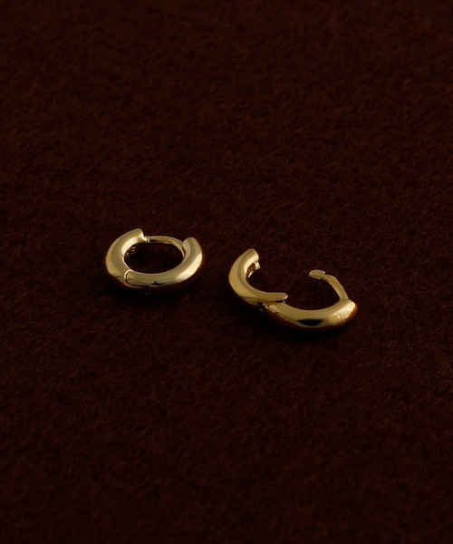 whoseA(フーシー)の「【silver925】CircleHoopPierce8mm/サークルミニフープピアス8mm(ピアス(両耳用)・レディース・シルバー/ゴールド・FREE)」の5枚目の写真