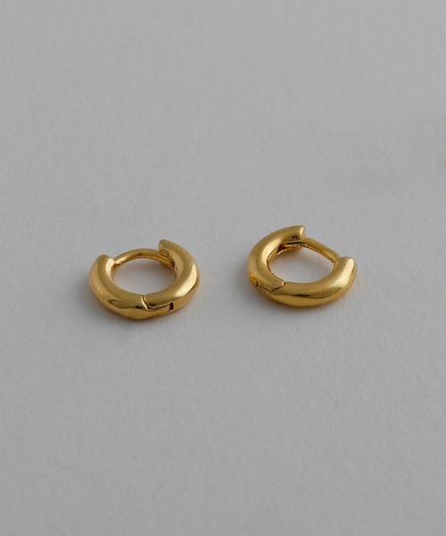 whoseA(フーシー)の「【silver925】CircleHoopPierce8mm/サークルミニフープピアス8mm(ピアス(両耳用)・レディース・シルバー/ゴールド・FREE)」の8枚目の写真