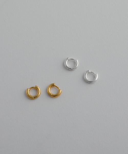 whoseA(フーシー)の「【silver925】CircleHoopPierce8mm/サークルミニフープピアス8mm(ピアス(両耳用)・レディース・シルバー/ゴールド・FREE)」の14枚目の写真