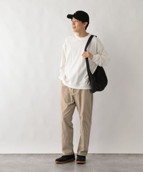 GLOBAL WORK（グローバルワーク）の「クリーンイージーチノ/595952（その他パンツ・メンズ・カーキ/ライトベージュ/ブラック/ネイビー・MEDIUM/LARGE/X-LARGE/SMALL）」の10枚目の写真