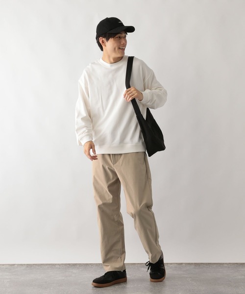 GLOBAL WORK（グローバルワーク）の「クリーンイージーチノ/595952（その他パンツ・メンズ・カーキ/ライトベージュ/ブラック/ネイビー・MEDIUM/LARGE/X-LARGE/SMALL）」の11枚目の写真