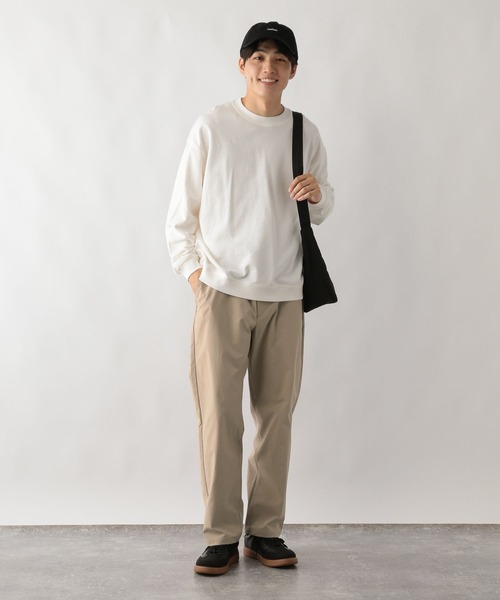 GLOBAL WORK（グローバルワーク）の「クリーンイージーチノ/595952（その他パンツ・メンズ・カーキ/ライトベージュ/ブラック/ネイビー・MEDIUM/LARGE/X-LARGE/SMALL）」の12枚目の写真