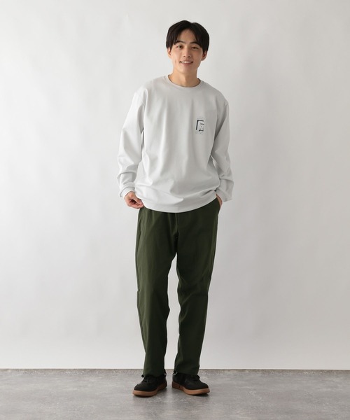 GLOBAL WORK（グローバルワーク）の「クリーンイージーチノ/595952（その他パンツ・メンズ・カーキ/ライトベージュ/ブラック/ネイビー・MEDIUM/LARGE/X-LARGE/SMALL）」の17枚目の写真