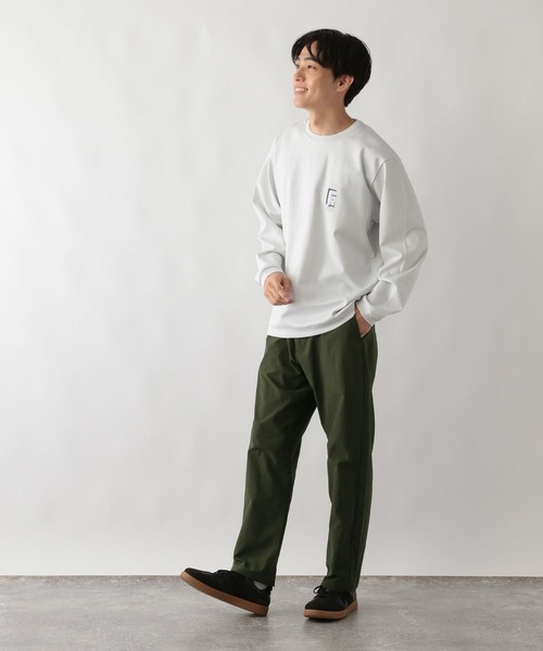 GLOBAL WORK（グローバルワーク）の「クリーンイージーチノ/595952（その他パンツ・メンズ・カーキ/ライトベージュ/ブラック/ネイビー・MEDIUM/LARGE/X-LARGE/SMALL）」の19枚目の写真