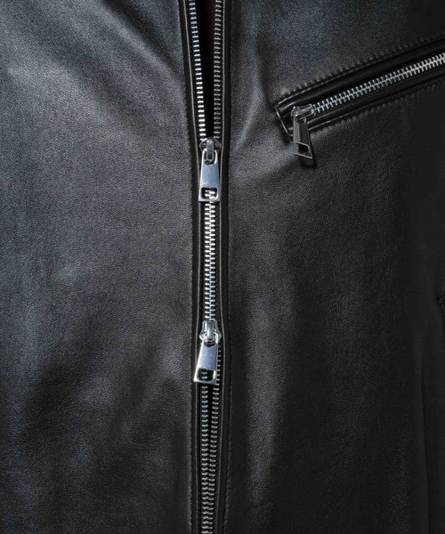 ラムナッパレザーライダースジャケット（ライダースジャケット）｜NANO