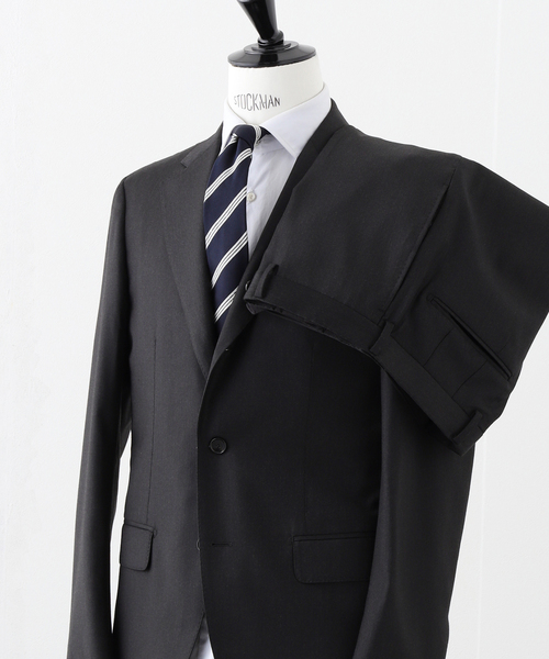 D.OLIVER 3ボタン ロロピアーナ(サージ)（スーツセット）｜EDIFICE