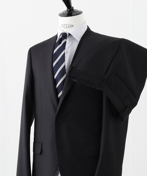 D.OLIVER 3ボタン ロロピアーナ(サージ)（スーツセット）｜EDIFICE