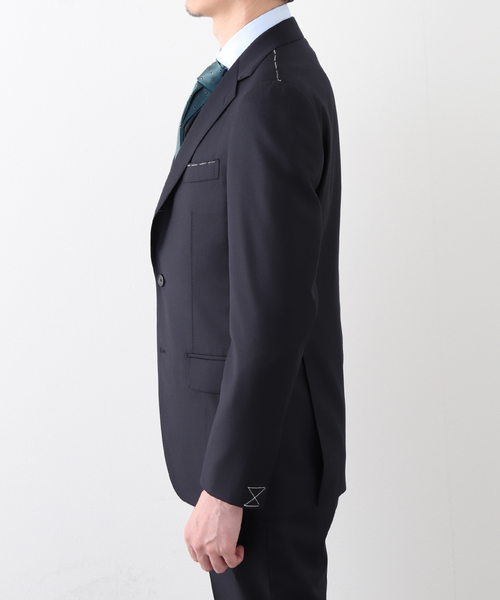 D.OLIVER 3ボタン ロロピアーナ(サージ)（スーツセット）｜EDIFICE