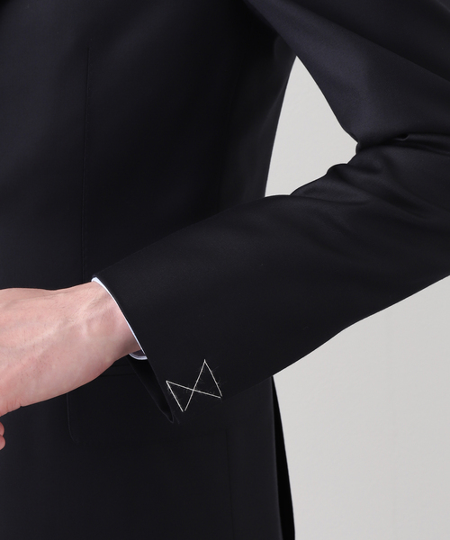 D.OLIVER 3ボタン ロロピアーナ(サージ)（スーツセット）｜EDIFICE