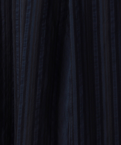 Gabardine K.T（ギャバジンケーティー）の「ジャカードストライプ タックワイドパンツ（その他パンツ・レディース・ダークネイビー・9号/7号）」の10枚目の写真