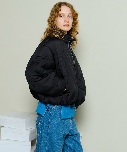 Rose Quilted Padded Jacket / ローズキルティング中綿ジャケット