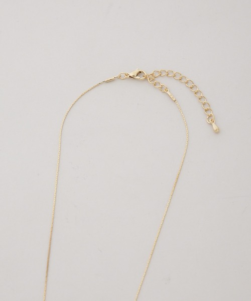 NANO universe(ナノユニバース)の「ミニチャームネックレス(ネックレス・レディース・シルバー/ゴールド・F)」の6枚目の写真