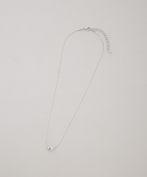 NANO universe(ナノユニバース)の「ミニチャームネックレス(ネックレス・レディース・シルバー/ゴールド・F)」の3枚目の写真