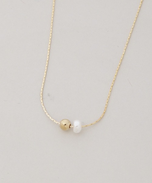 NANO universe(ナノユニバース)の「ミニチャームネックレス(ネックレス・レディース・シルバー/ゴールド・F)」の5枚目の写真