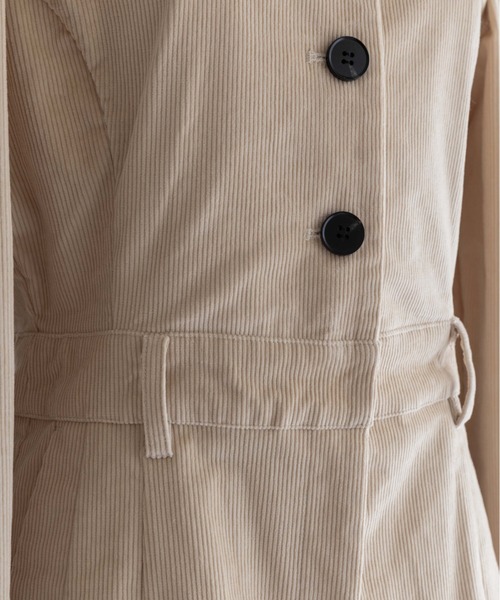 EN NEUME（エンノイム）の「Lady Classic Short Jumpsuits（サロペット/オーバーオール・レディース・ブルー/ブラック/アイボリー・0/1）」の18枚目の写真