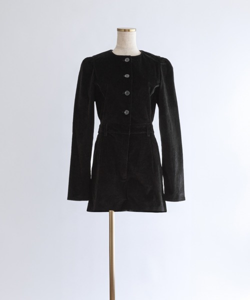EN NEUME（エンノイム）の「Lady Classic Short Jumpsuits（サロペット/オーバーオール・レディース・ブルー/ブラック/アイボリー・0/1）」の15枚目の写真