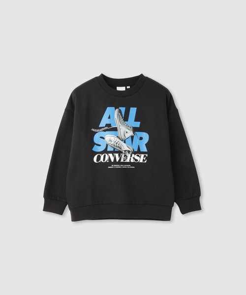 転写プリントトレーナー セール】CONVERS 転写プリントトレーナー（スウェット）｜CONVERSE