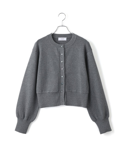 WEB限定】ラメニットコンパクトカーディガン（カーディガン/ボレロ