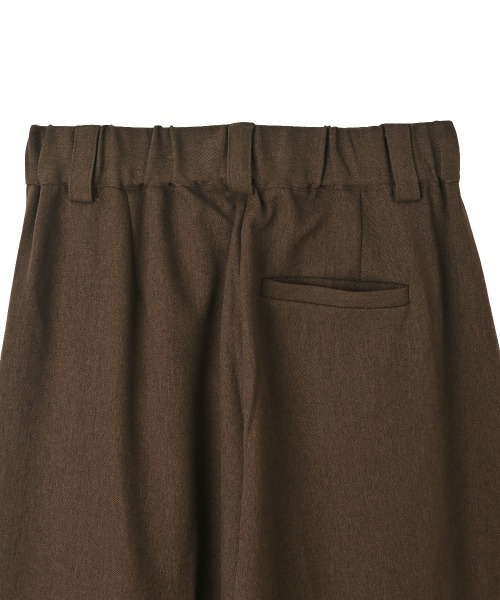 marjour（マージュール）の「BELTED BROWN PANTS（スラックス・レディース・ブラウン・M）」の4枚目の写真