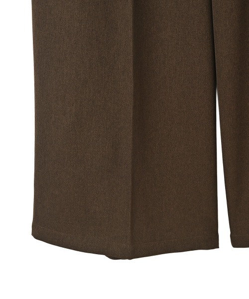 marjour（マージュール）の「BELTED BROWN PANTS（スラックス・レディース・ブラウン・M）」の3枚目の写真