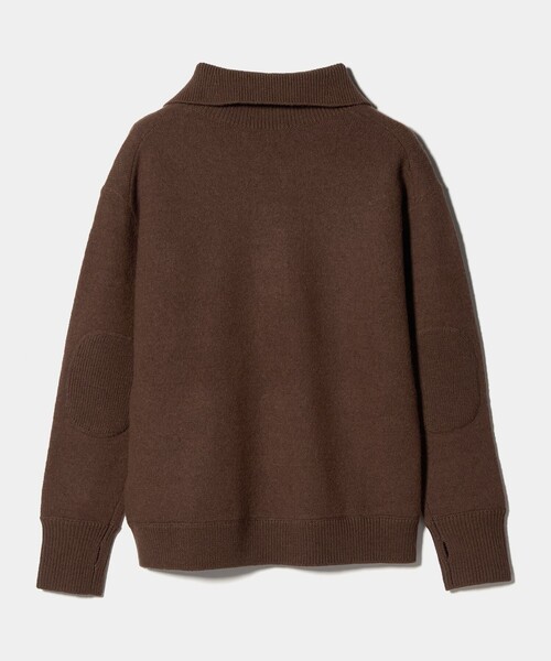 ASTRAET（アストラット）の「＜ASTRAET＞7G ハイネック ニット（ニット/セーター・レディース・ブラウン系/ブラック・FREE）」の14枚目の写真