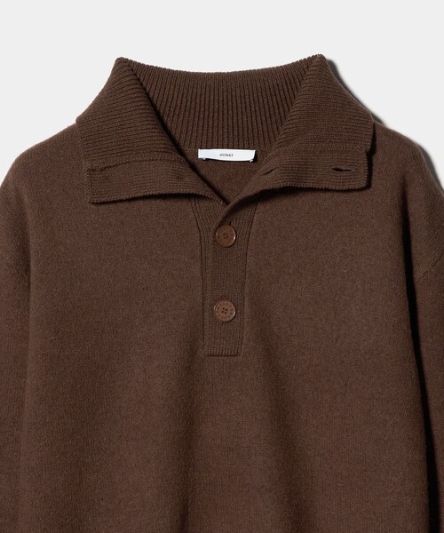 ASTRAET（アストラット）の「＜ASTRAET＞7G ハイネック ニット（ニット/セーター・レディース・ブラウン系/ブラック・FREE）」の15枚目の写真