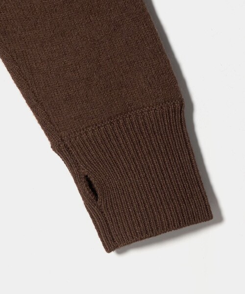 ASTRAET（アストラット）の「＜ASTRAET＞7G ハイネック ニット（ニット/セーター・レディース・ブラウン系/ブラック・FREE）」の17枚目の写真