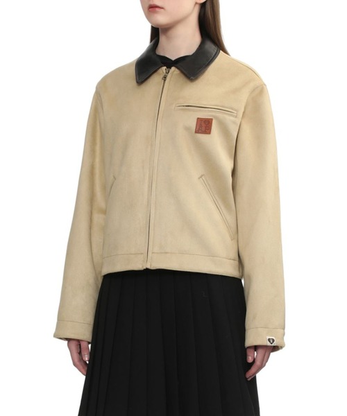 SUEDE JACKET（ブルゾン）｜A BATHING APE（アベイシングエイプ）の
