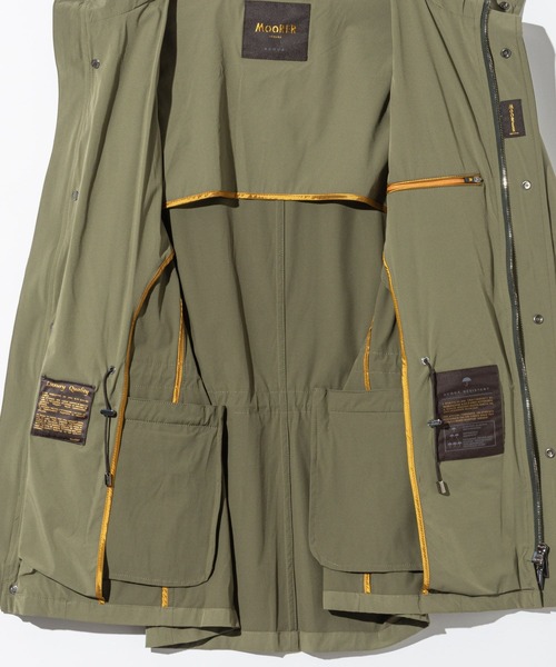 MOORER(ムーレー)の「MOORER MANOLO-KN ムーレー マノロ M-65タイプ ミリタリージャケット(ミリタリージャケット・メンズ・ブルー系1・50)」の5枚目の写真