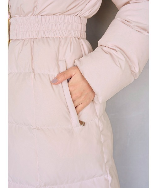 セール】【00サイズあり】スタイルアップフレンチダウンロングコート