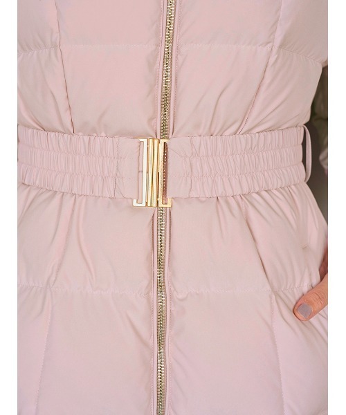 セール】【00サイズあり】スタイルアップフレンチダウンロングコート