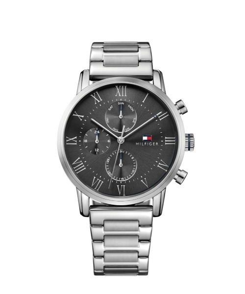 TOMMY HILFIGER トミーヒルフィガー メンズ腕時計 TH85 1792132 クオーツ ネイビーダイヤル メタルブレス  ラッピング無料 手書きのメッセージ  WEB保証書登録で保証期間が1年延長 ウォッチ | シューズ、バッグ＆アクセサリー | メンズ | トミー