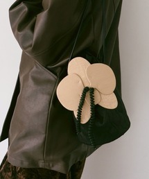 sahara（サハラ）の「Flower Motif Drawstring Bag/フラワーモチーフドローストリングバッグ（ショルダーバッグ）」
