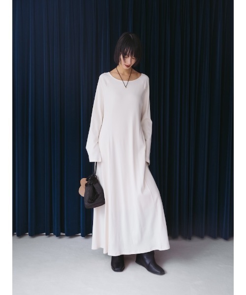 sahara(サハラ)の「Flower Motif Drawstring Bag/フラワーモチーフドローストリングバッグ(ショルダーバッグ・レディース・ブラック/ベージュ・FREE)」の9枚目の写真