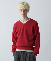HARE（ハレ）の「【WEB限定】ベーシックフレームVネックプルオーバー(HARE)（ニット/セーター・メンズ）」