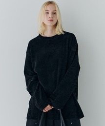 AFF AIVER | AFF AIVER モールニットビッグプルオーバー(ニット/セーター)