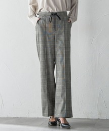 la.f… | 【WEB限定】"ウエストゴムで快適"ワイドパンツ≪洗濯機で洗える≫(その他パンツ)