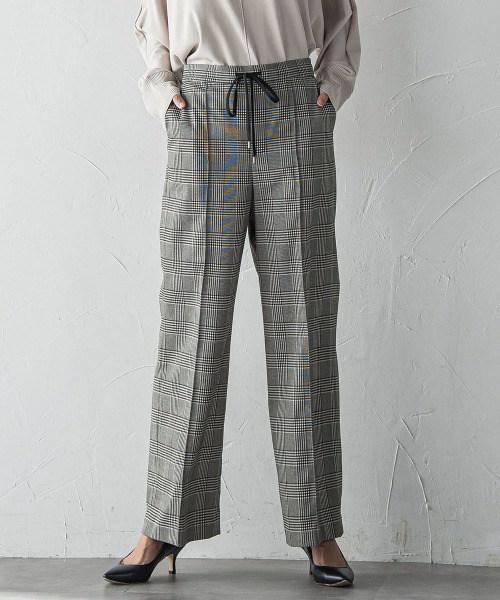 la.f…（ラエフ）の「【WEB限定】"ウエストゴムで快適"ワイドパンツ≪洗濯機で洗える≫（その他パンツ・レディース・キャメル/ブラック系その他/ブラック・11号/9号/7号）」の21枚目の写真