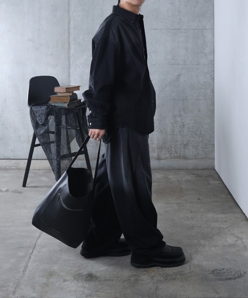 Confirm(コンファーム)の「AW フェード加工 タック スウェットパンツ メンズ レディース ユニセックス 【Confirm】(スウェットパンツ・メンズ・ブラック・M/L)」の12枚目の写真