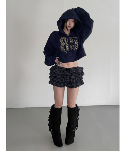 THEAIRTOWN（ジエアタウン）の「leo maca hoodie（パーカー・レディース・ブラック/グレー/ネイビー・FREE）」の5枚目の写真
