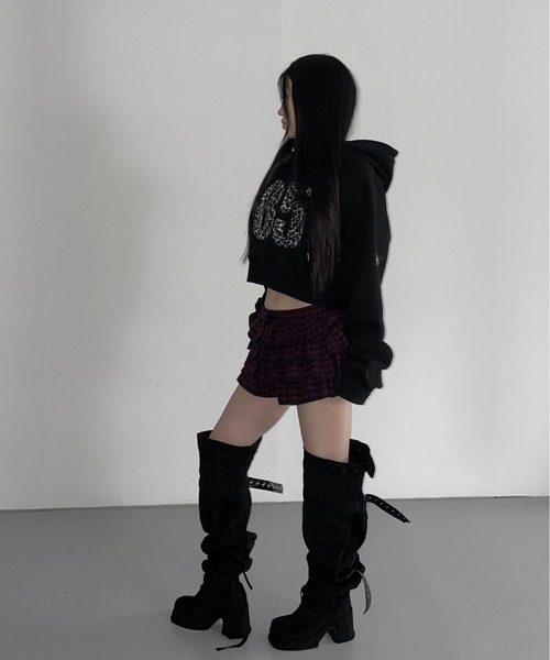 THEAIRTOWN（ジエアタウン）の「leo maca hoodie（パーカー・レディース・ブラック/グレー/ネイビー・FREE）」の21枚目の写真