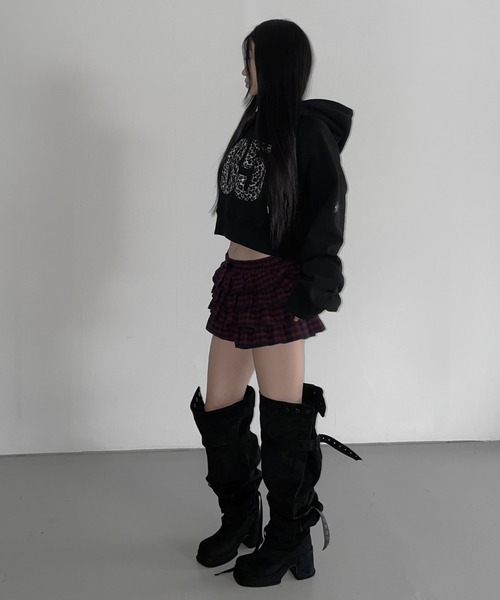 THEAIRTOWN（ジエアタウン）の「leo maca hoodie（パーカー・レディース・ブラック/グレー/ネイビー・FREE）」の20枚目の写真