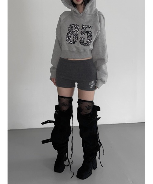 THEAIRTOWN（ジエアタウン）の「leo maca hoodie（パーカー・レディース・ブラック/グレー/ネイビー・FREE）」の12枚目の写真