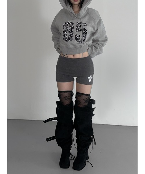 THEAIRTOWN（ジエアタウン）の「leo maca hoodie（パーカー・レディース・ブラック/グレー/ネイビー・FREE）」の13枚目の写真