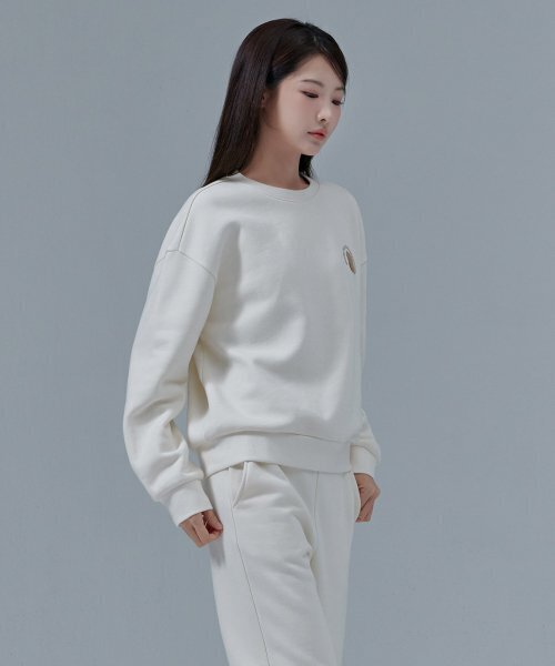 CHASECULT（チェイスカルト）の「レディース 起毛 ボクルポイント スウェットTシャツ-CFRG5172D0A（スウェット・レディース・アイボリー・85）」の2枚目の写真